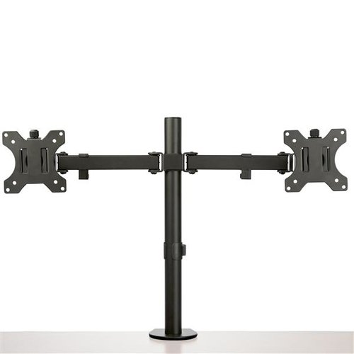 Monitor Arm - Dual - Crossbar - Steel - Achat / Vente sur grosbill-pro.com - 2