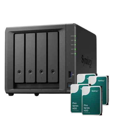 Synology DS923+ - 4 Baies avec 4 Disques de 6 To - Serveur NAS - 0