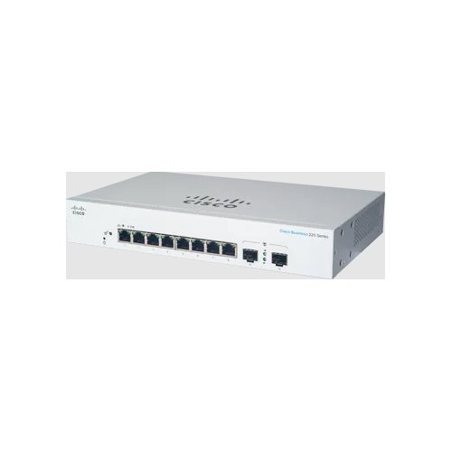 Grosbill Switch Cisco CBS220-8T-E-2G - 8 (ports)/10/100/1000/Sans POE/Manageable