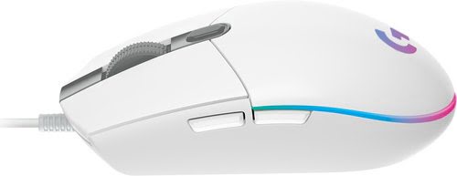 G102 LIGHTSYNC Gaming Mouse WHITE (910-005824) - Achat / Vente sur grosbill-pro.com - 3