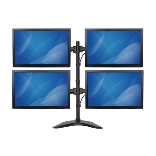 Monitor Stand - Quad - Desktop - Steel - Achat / Vente sur grosbill-pro.com - 4