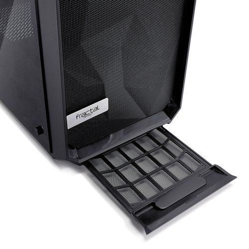 Fractal Design Meshify C Tempered Glass Dark Midi-Tower - schwarz - Achat / Vente sur grosbill-pro.com - 12