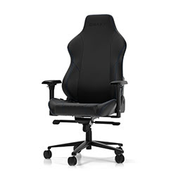 Grosbill Siège PC Gamer DXRacer CRAFT C001-N-B - Noir/Bleu/Simili Cuir/4D 