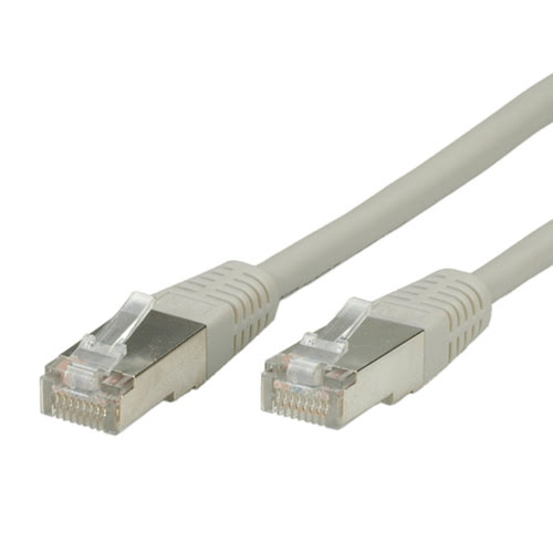 Cordon RJ45 Cat.6 S/FTP Gris - 1.5m - Connectique réseau - 0