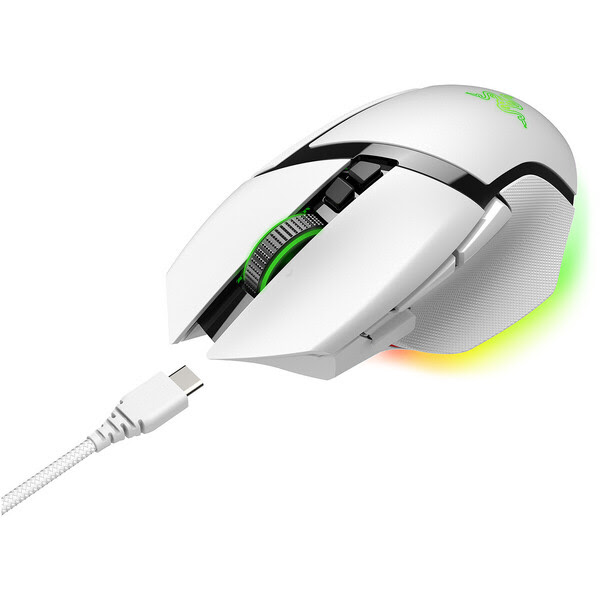 Razer Basilisk V3 Pro White - Souris PC Razer - grosbill-pro.com - 3