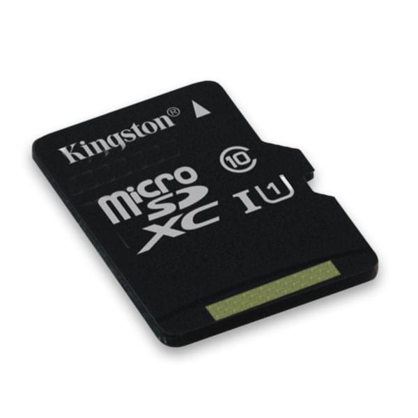 Kingston Micro SDXC 64Go Class 10 + Adapt SDC10G2/64GB - Carte mémoire - 0