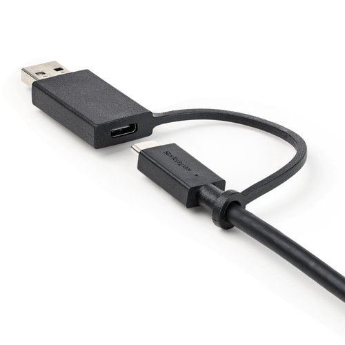 3ft Hybrid USB-C Cable w/USB-A Adapter - Achat / Vente sur grosbill-pro.com - 4