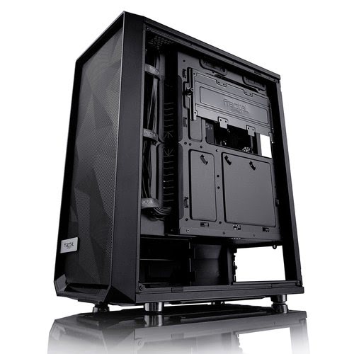 Fractal Design Meshify C Tempered Glass Dark Midi-Tower - schwarz - Achat / Vente sur grosbill-pro.com - 3