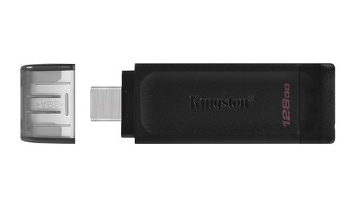 128GB USB-C 3.2 Gen 1 DataTraveler 70 - Achat / Vente sur grosbill-pro.com - 4