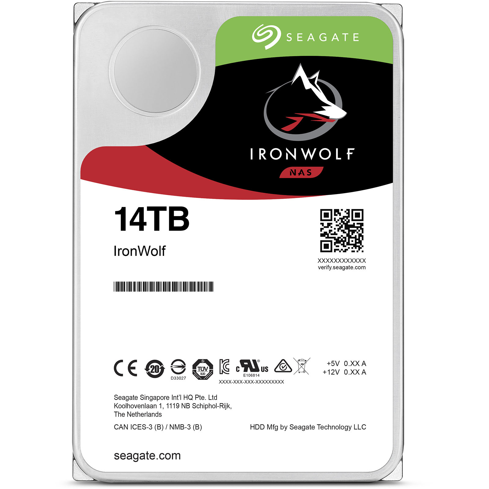 Seagate 8To SATA III 256Mo Barracuda ST8000DM004 - Disque dur 3.5 interne