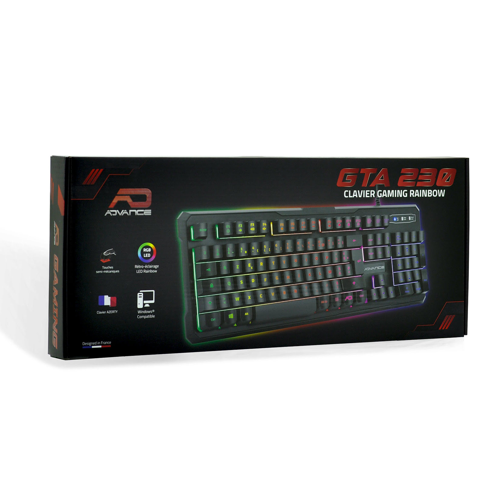 Advance GTA-230 - Clavier PC Advance - grosbill-pro.com - 1