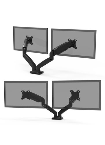 MONITOR ARM VESA DUAL SCREEN - Accessoire écran Port - grosbill-pro.com - 6