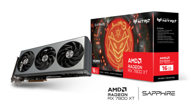 Sapphire Nitro+ Radeon RX 7800 XT GAMING OC 16GB - Carte graphique - 0