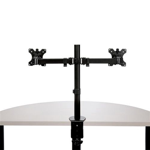 Monitor Arm - Dual - Crossbar - Steel - Achat / Vente sur grosbill-pro.com - 5