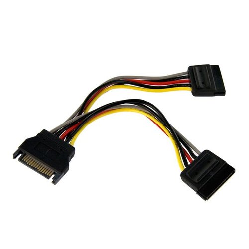 6in SATA Power Y Splitter Cable Adapter - Achat / Vente sur grosbill-pro.com - 0