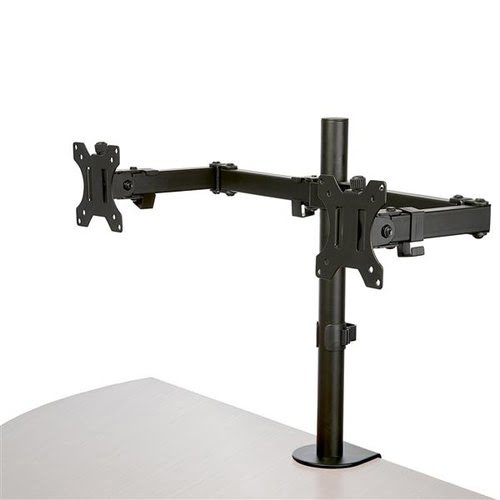 Grosbill Accessoire écran StarTech Monitor Arm - Dual - Crossbar - Steel