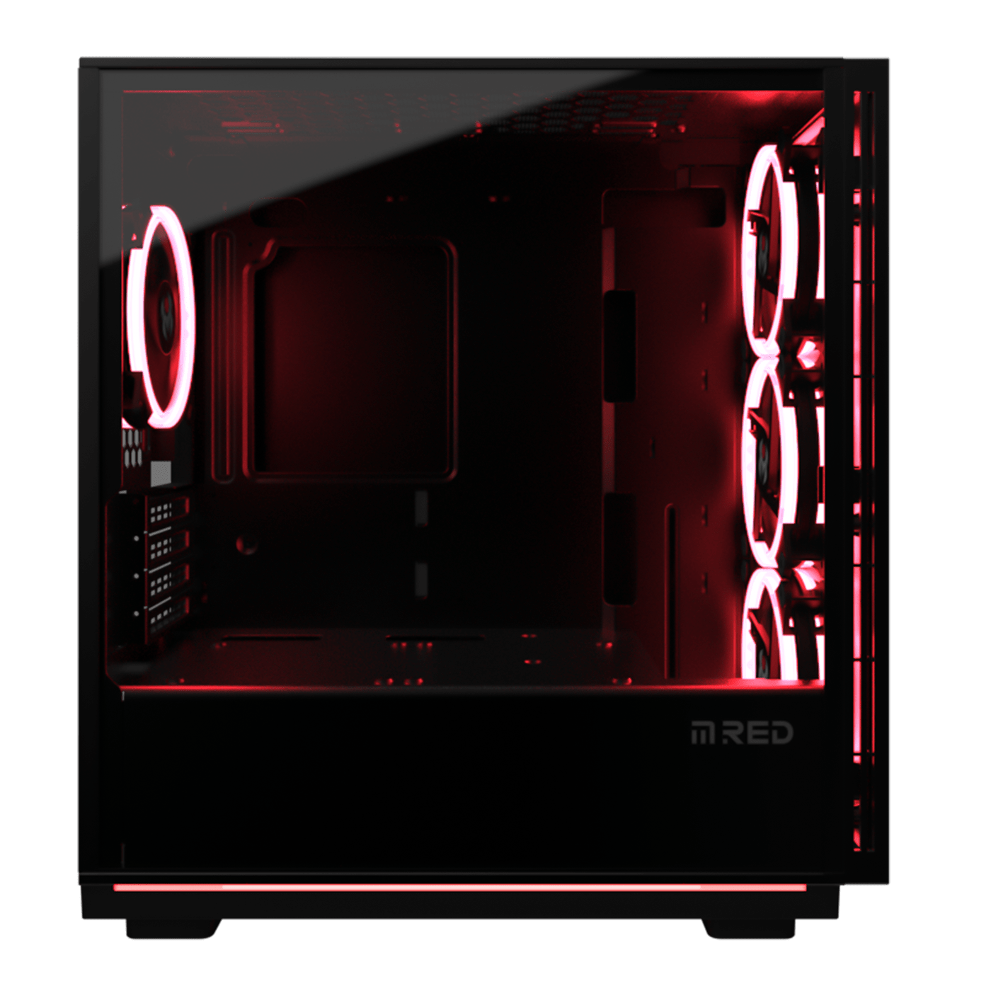 M.RED MINI DESTROYER Noir - Boîtier PC M.RED - grosbill-pro.com - 1