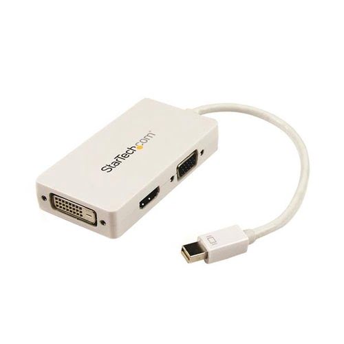 Grosbill Connectique TV/Hifi/Video StarTech mDP to VGA/DVI/HDMI - 3-in-1 Adapter