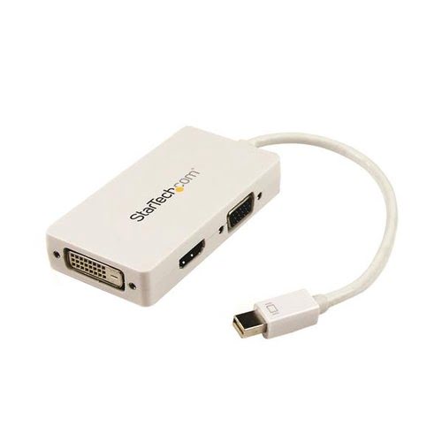 mDP to VGA/DVI/HDMI - 3-in-1 Adapter - Achat / Vente sur grosbill-pro.com - 0