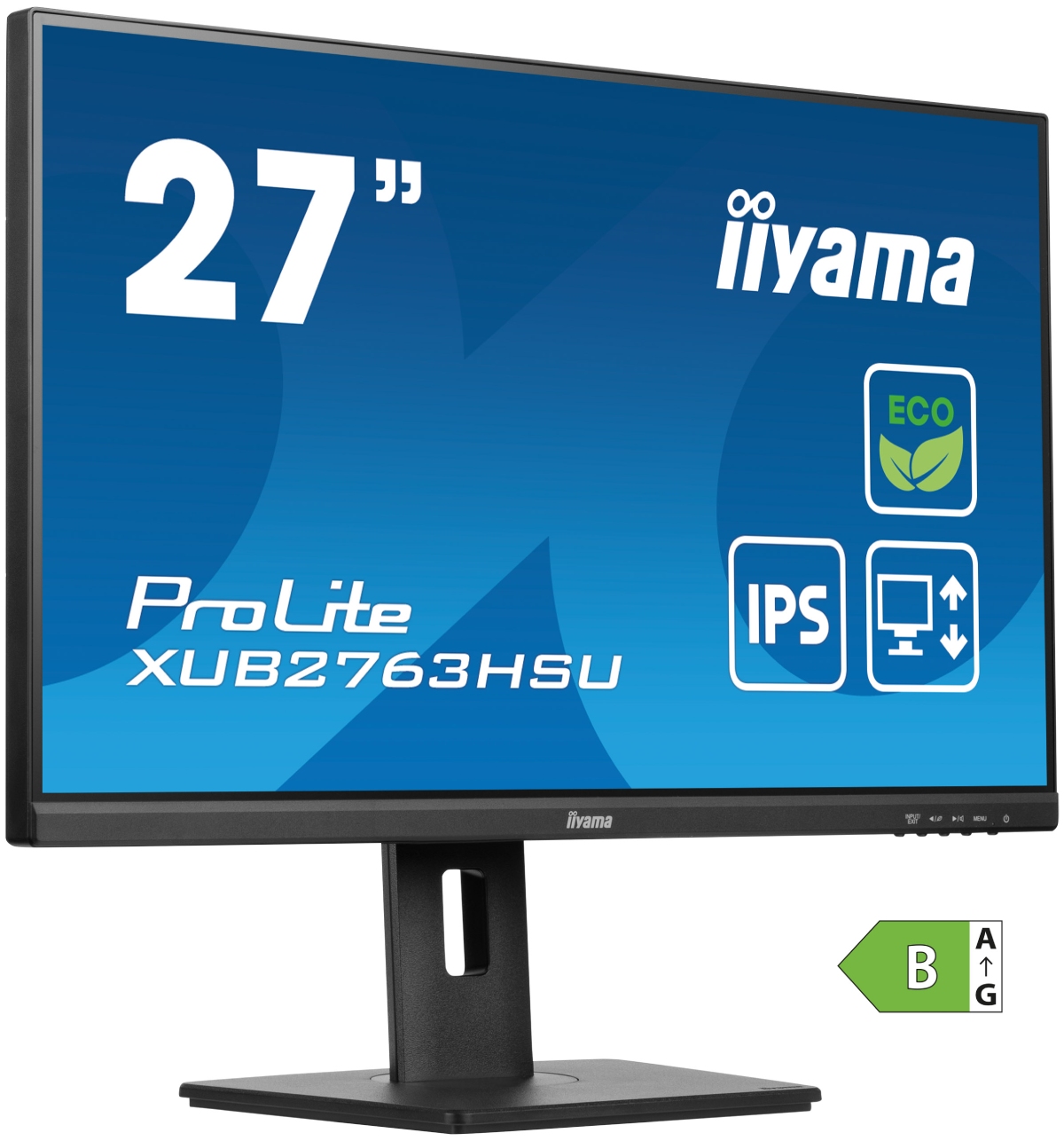 Iiyama 27"  XUB2763HSU-B1 - Ecran PC Iiyama - grosbill-pro.com - 2