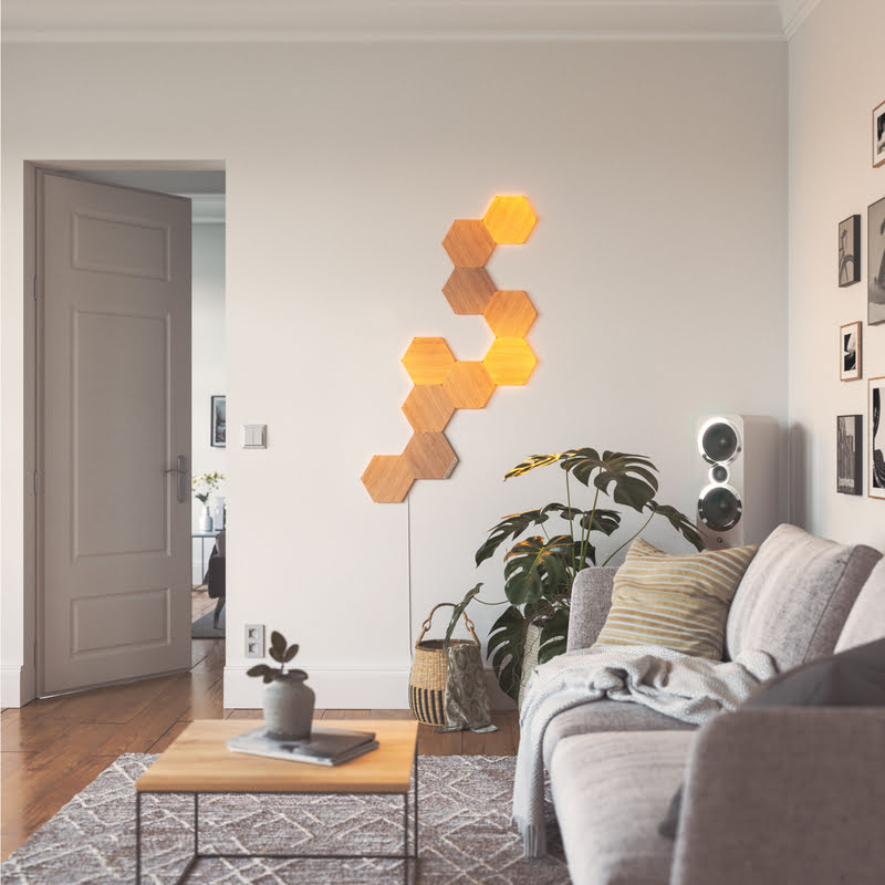 Nanoleaf Elements Hexagons Pack Expansion - 3 pièces (NL52-E-0001HB-3PK) - Achat / Vente Objet connecté / Domotique sur grosbill-pro.com - 1