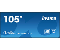 Iiyama LH10551UWS-B1AG (LH10551UWS-B1AG) - Achat / Vente Affichage dynamique sur grosbill-pro.com - 1