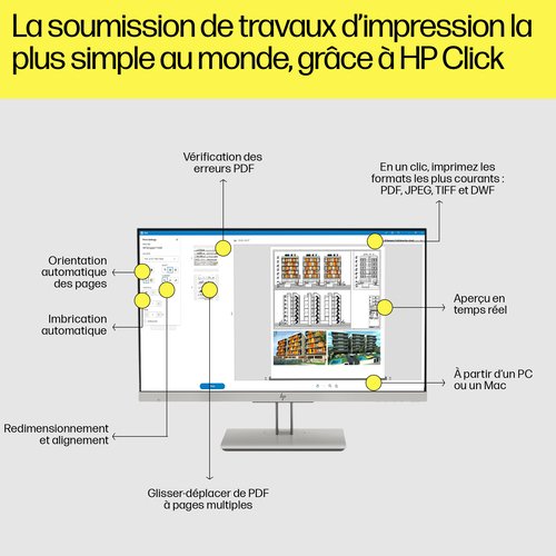 DESIGNJET T2600DR PS 36-IN MFP (3EK15A#B19) - Achat / Vente sur grosbill-pro.com - 10