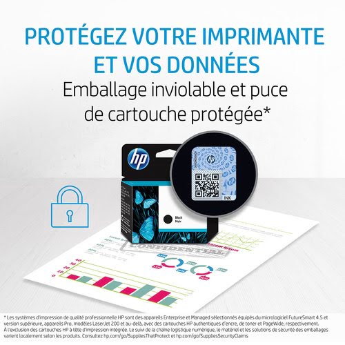 Cartouche 912 - Cyan - 3YL77AE#BGY pour imprimante  HP - 4