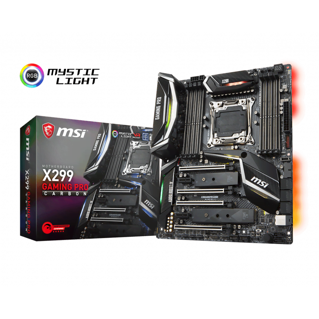 MSI X299 GAMING PRO CARBON ATX  - Carte mère MSI - grosbill-pro.com - 0