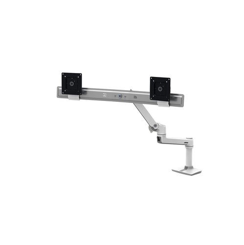 LX Desk Dual Direct Arm Bright White - Achat / Vente sur grosbill-pro.com - 2