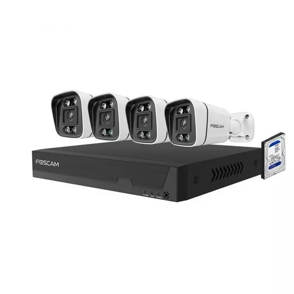 Foscam FNA108E-B4-2T  (FNA108E-B4-2T) - Achat / Vente Caméra réseau sur grosbill-pro.com - 1