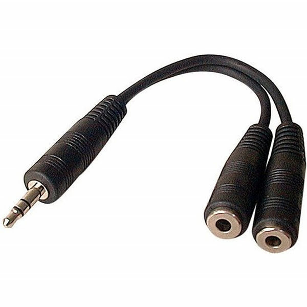 Adaptateur Jack 3.5 (3pts) vers micro et casque