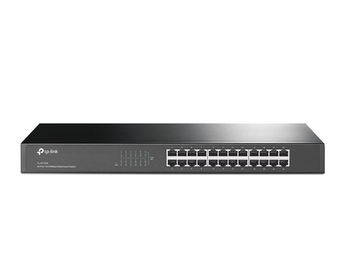 24 p 10/100M Switch 19 inch rack-mount - Achat / Vente sur grosbill-pro.com - 0