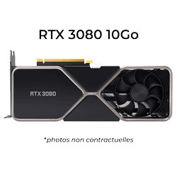 Carte graphique RTX 3080 10GB-Seconde Vie-Très Bon Etat