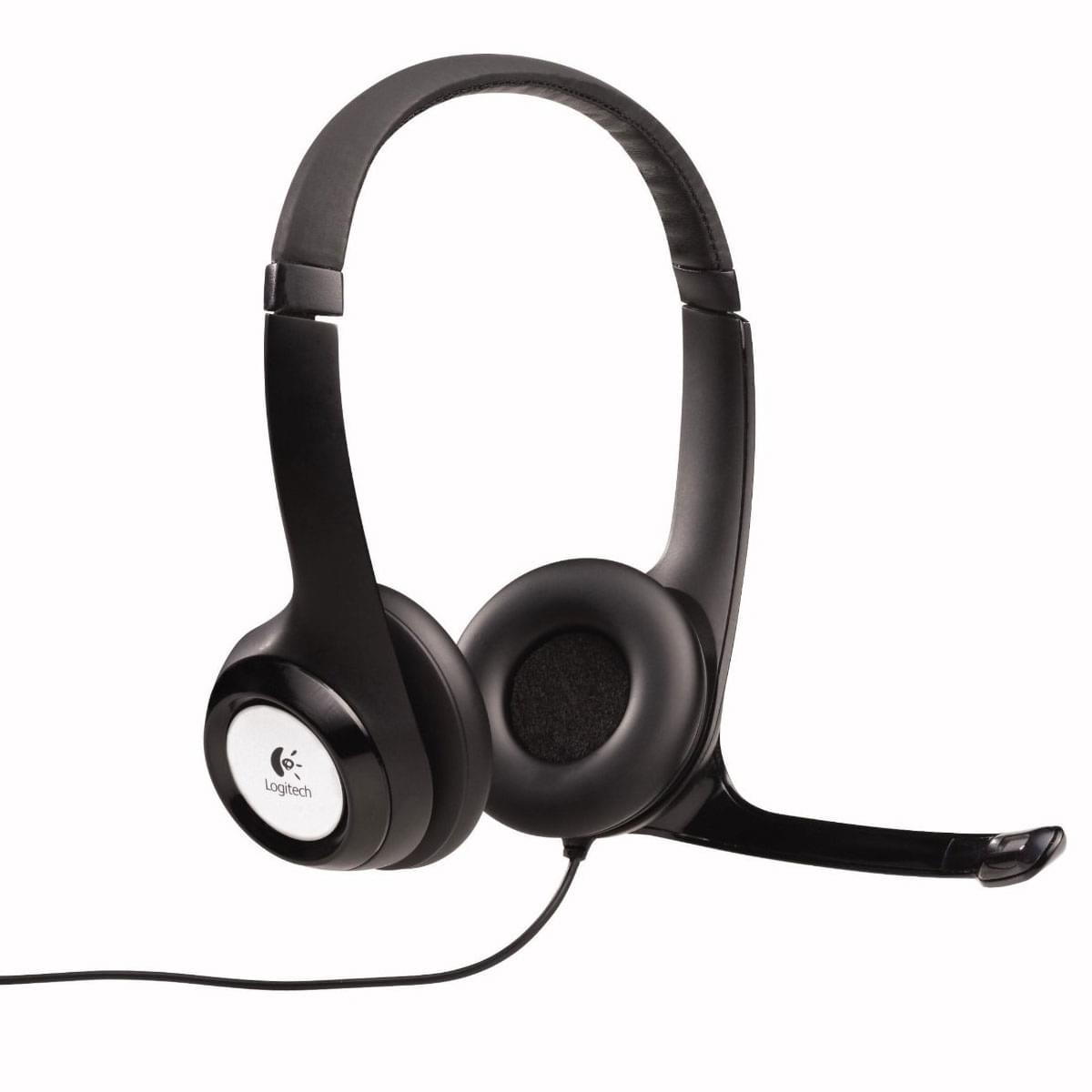 Logitech H390 USB Stereo Noir - Micro-casque - grosbill-pro.com - 0