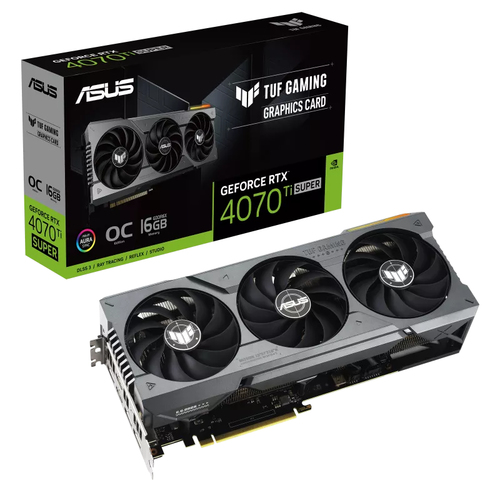 Grosbill Carte graphique Asus GeForce TUF RTX 4070Ti SUPER O16G GAMING