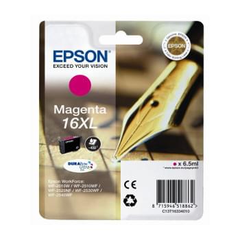 Cartouche d'encre Magenta 16XL - T1633 pour imprimante Jet d'encre Epson - 0