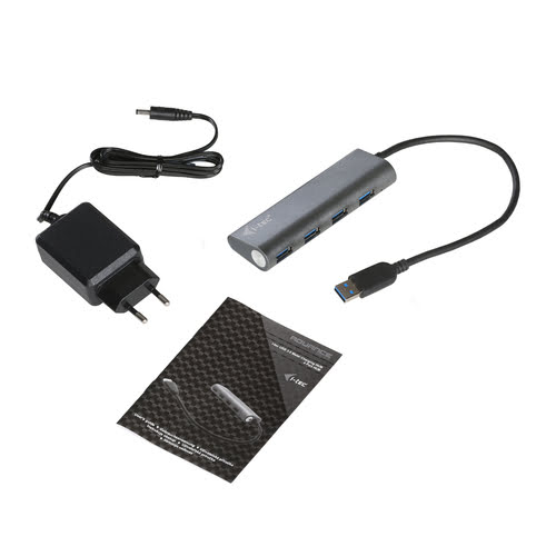 I-TEC USB 3.0 Metal Charging HUB 4 Port with power adaptor 4xUSB charging port. For Tablets Notebook - Achat / Vente sur grosbill-pro.com - 4