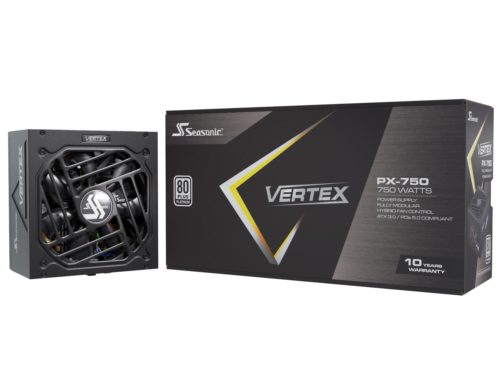 Grosbill Alimentation Seasonic ATX 750W 80+ Gold - VERTEX GX-750