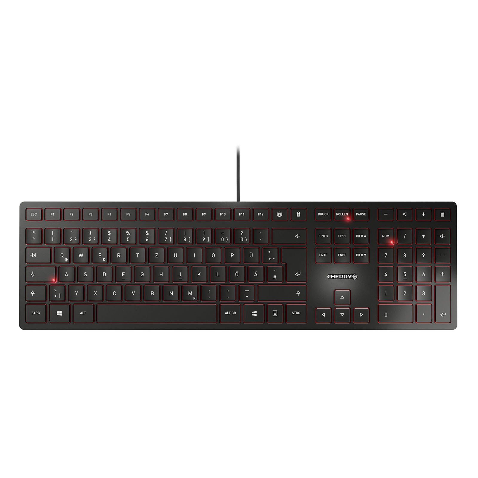 Cherry KC 6000 Slim - Clavier PC Cherry - grosbill-pro.com - 0