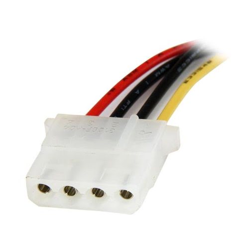 12in SATA to LP4 Power Cable Adapter F/M - Achat / Vente sur grosbill-pro.com - 1
