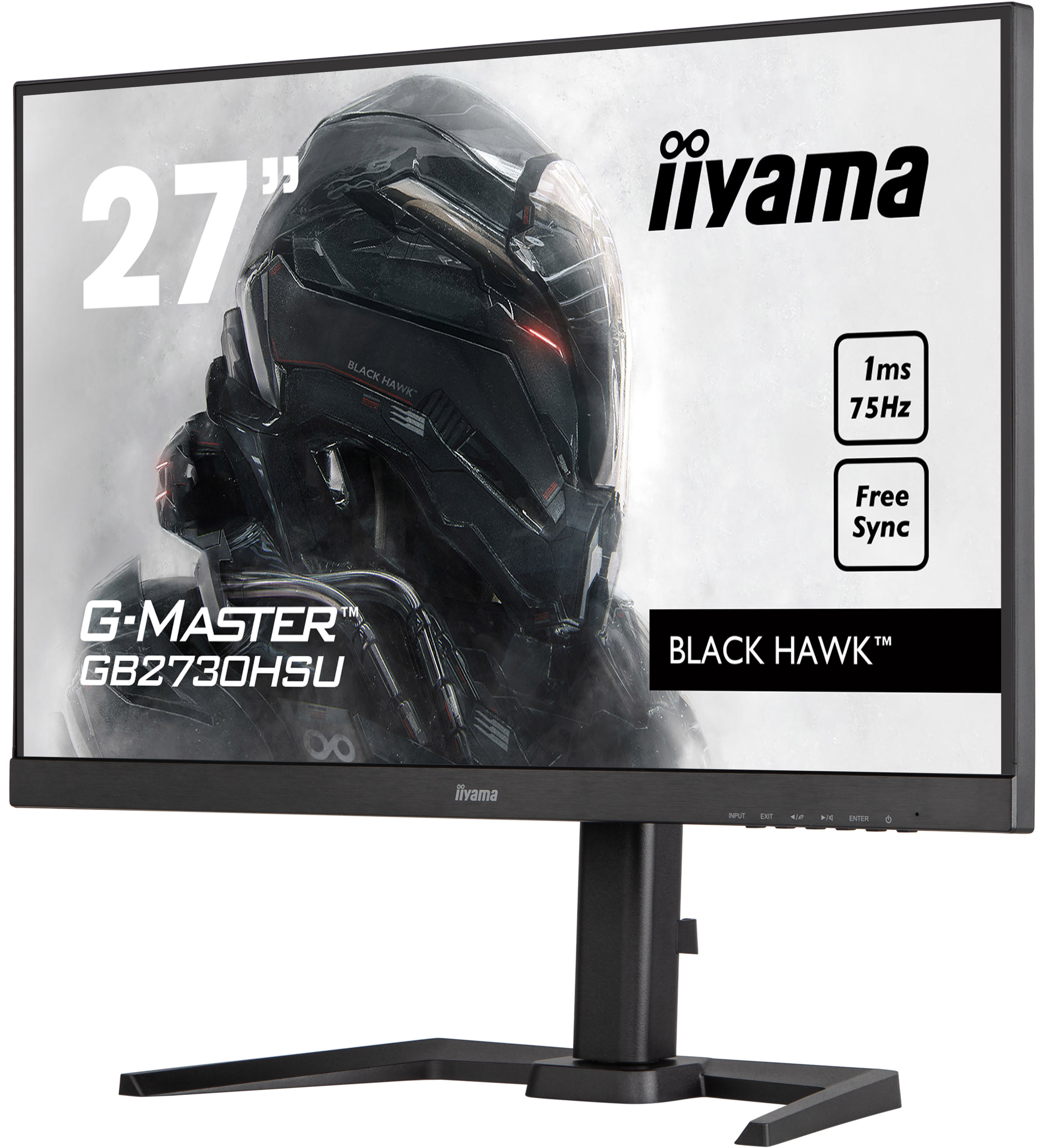 Iiyama 27"  GB2730HSU-B5 - Ecran PC Iiyama - grosbill-pro.com - 2