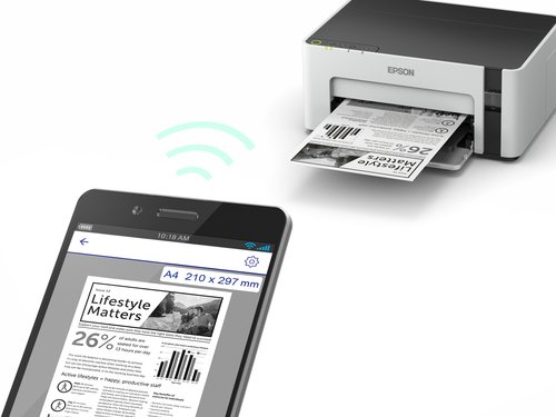 Imprimante Epson EcoTank ET-M1120 A4 WIFI/USB  - grosbill-pro.com - 6