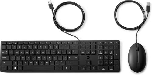 Souris et clavier HP Wired Desktop 320MK Noir - Achat / Vente sur grosbill-pro.com - 0