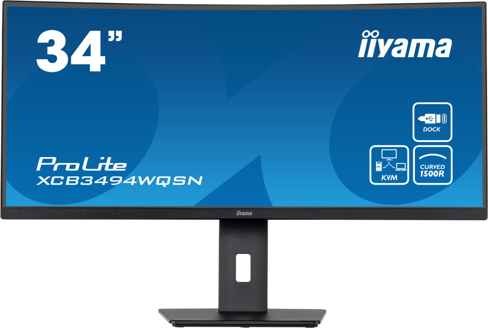 Iiyama 34"  XCB3494WQSN-B5 - Ecran PC Iiyama - grosbill-pro.com - 0