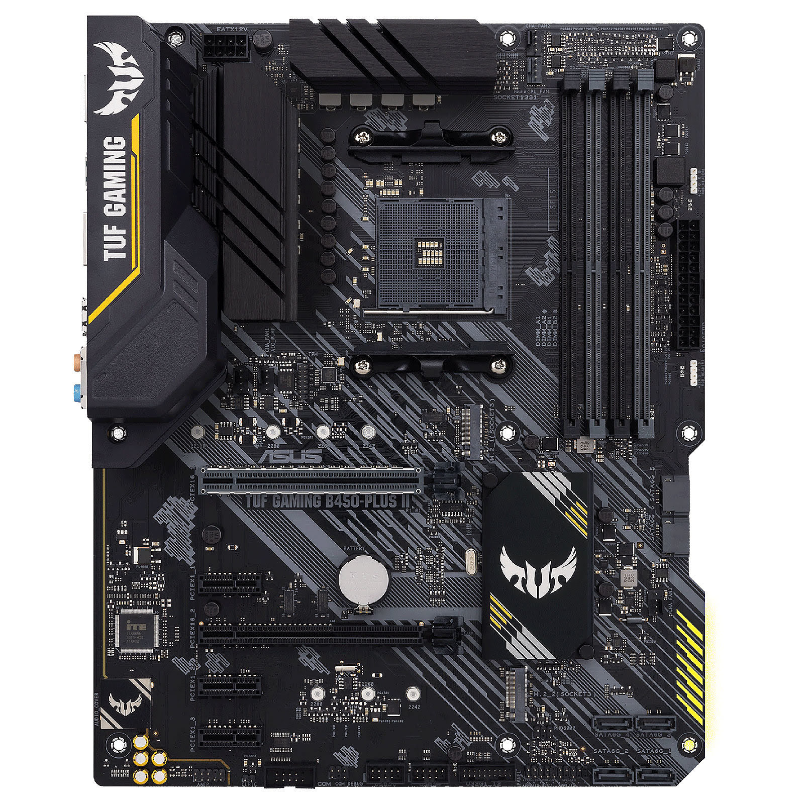 Asus TUF B450-PLUS GAMING II ATX  - Carte mère Asus - grosbill-pro.com - 4