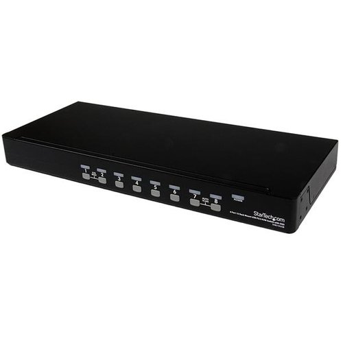 8 Port 1U Rackmount USB PS/2 KVM Switch - Achat / Vente sur grosbill-pro.com - 0