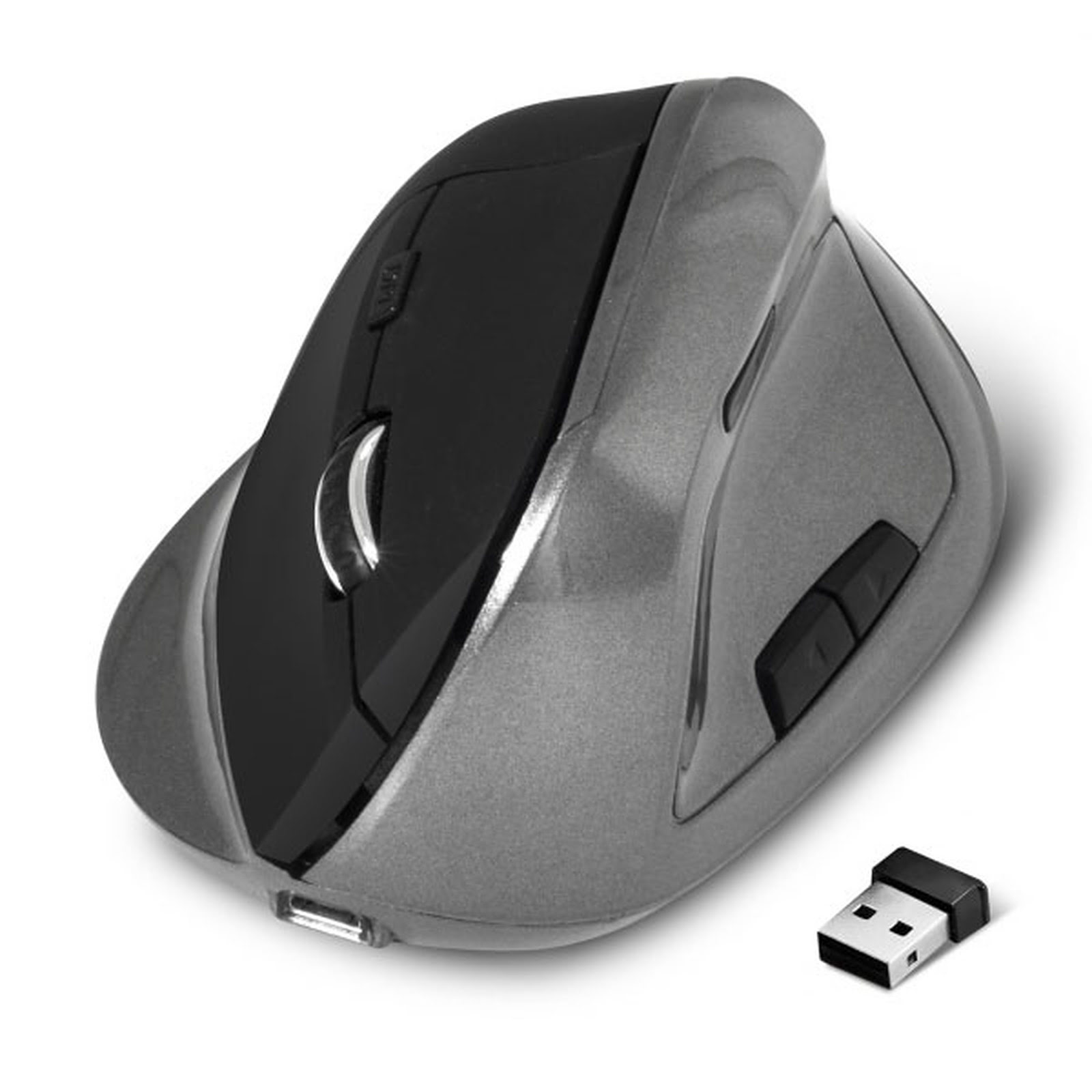 Advance Vertical Plus Black (sans fil ergonomique) - Souris PC - 1