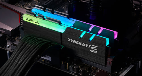 G.Skill Trident Z RGB 32Go (2x16Go) DDR4 4400MHz - Mémoire PC G.Skill sur grosbill-pro.com - 2