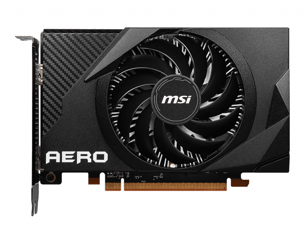 MSI Radeon RX 6400 AERO ITX 4G  - Carte graphique MSI - 4